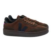 Veja Suede Walnut Sneaker V-90 Brown, Dam