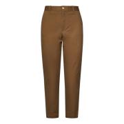 Polo Ralph Lauren Bruna Korta Slim Fit Byxor Brown, Dam