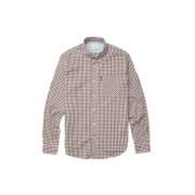 Ben Sherman Gingham LS Signature Skjorta Röd Red, Herr