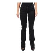 Gaudi Bootcut Svarta Byxor Black, Dam