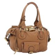 Chloé Pre-owned Pre-owned Laeder handvskor Brown, Dam