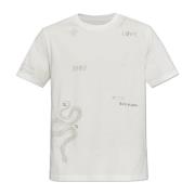 Zadig & Voltaire T-shirt Tommy Beige, Herr