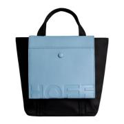 Hoff Svart Nylon Daglig Shopper Väska Black, Dam