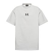 Balenciaga T-shirt med broderad logotyp Gray, Herr