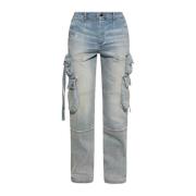 Amiri Pocket Jeans Blue, Herr