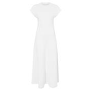 Proenza Schouler Elegant Ribbad Melanie Klänning White, Dam