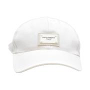 Dolce & Gabbana Stiliga hattar för män och kvinnor White, Herr