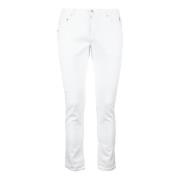 Daniele Alessandrini Grå Bomull Elastan Jeans White, Herr