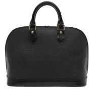 Louis Vuitton Vintage Pre-owned Laeder handvskor Black, Dam