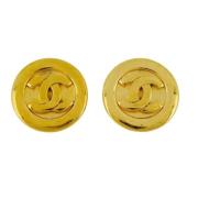 Chanel Vintage Pre-owned Guld chanel-smycken Yellow, Dam