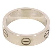 Cartier Vintage Pre-owned Vitt guld ringar Gray, Dam