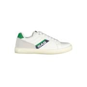 GAS Sportiga vita sneakers med kontrastdetaljer White, Herr