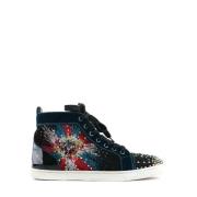 Christian Louboutin Pre-owned Pre-owned Laeder sneakers Black, Dam