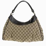 Gucci Vintage Pre-owned Canvas gucci-vskor Brown, Dam