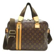 Louis Vuitton Vintage Pre-owned Canvas axelremsvskor Brown, Dam