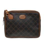 Bally Pre-owned Pre-owned Canvas kuvertvskor Brown, Dam