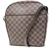 Louis Vuitton Vintage Pre-owned Canvas axelremsvskor Brown, Dam