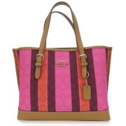 Coach Pre-owned Pre-owned Canvas totevskor Multicolor, Dam