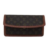 Louis Vuitton Vintage Pre-owned Canvas kuvertvskor Brown, Dam