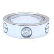 Cartier Vintage Pre-owned Silver ringar Gray, Dam