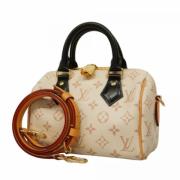 Louis Vuitton Vintage Pre-owned Tyg louis-vuitton-vskor White, Dam