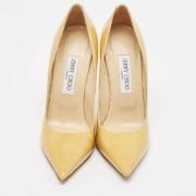 Jimmy Choo Pre-owned Pre-owned Laeder klackskor Beige, Dam