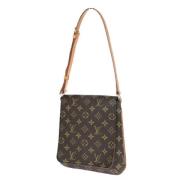 Louis Vuitton Vintage Pre-owned Canvas louis-vuitton-vskor Brown, Dam