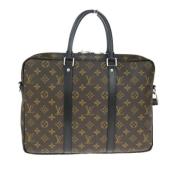 Louis Vuitton Vintage Pre-owned Canvas louis-vuitton-vskor Brown, Dam