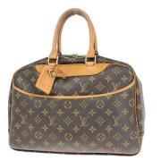 Louis Vuitton Vintage Pre-owned Canvas handvskor Brown, Dam