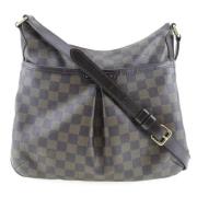 Louis Vuitton Vintage Pre-owned Canvas axelremsvskor Brown, Dam