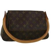 Louis Vuitton Vintage Pre-owned Canvas handvskor Brown, Dam