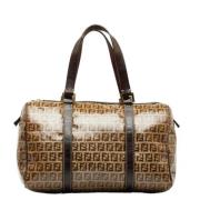 Fendi Vintage Pre-owned Canvas fendi-vskor Brown, Dam