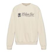 Sporty & Rich Sweatshirt från Wellness Club-kollektionen Beige, Unisex