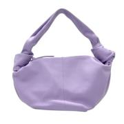 Bottega Veneta Vintage Pre-owned Laeder handvskor Purple, Dam