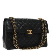 Chanel Vintage Pre-owned Laeder handvskor Black, Dam