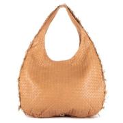 Bottega Veneta Vintage Pre-owned Laeder handvskor Beige, Dam