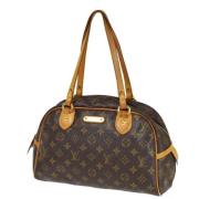 Louis Vuitton Vintage Pre-owned Canvas louis-vuitton-vskor Brown, Dam