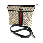 Gucci Vintage Pre-owned Canvas gucci-vskor Beige, Unisex