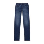 Diesel Mörkblå Slim Fit Jeans Blue, Herr