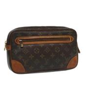 Louis Vuitton Vintage Pre-owned Canvas kuvertvskor Brown, Dam