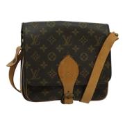 Louis Vuitton Vintage Pre-owned Canvas louis-vuitton-vskor Brown, Dam