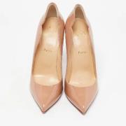 Christian Louboutin Pre-owned Pre-owned Tyg klackskor Beige, Dam