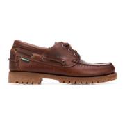 Sebago Acadia Skosnören Loafers Brown, Herr