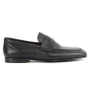 Marco Ferretti Svart Zebu Loafer Skor Black, Herr