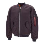 Alpha Industries Bomberjacka i aubergine lila Purple, Herr