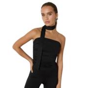 Refined Department Spetsrosett Bandlös Body Black, Dam