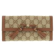 Gucci Vintage Pre-owned Canvas plnbcker Yellow, Dam