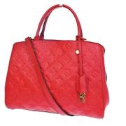 Louis Vuitton Vintage Pre-owned Laeder louis-vuitton-vskor Red, Dam