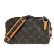 Louis Vuitton Vintage Pre-owned Canvas louis-vuitton-vskor Brown, Dam