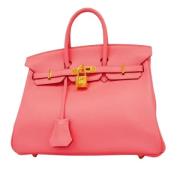 Hermès Vintage Pre-owned Laeder handvskor Pink, Dam